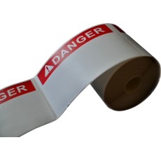 "Danger" header labels